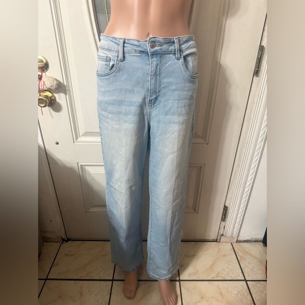 Women’s Wax Jean collection rhinestone high waist flare jeans size 11/30
